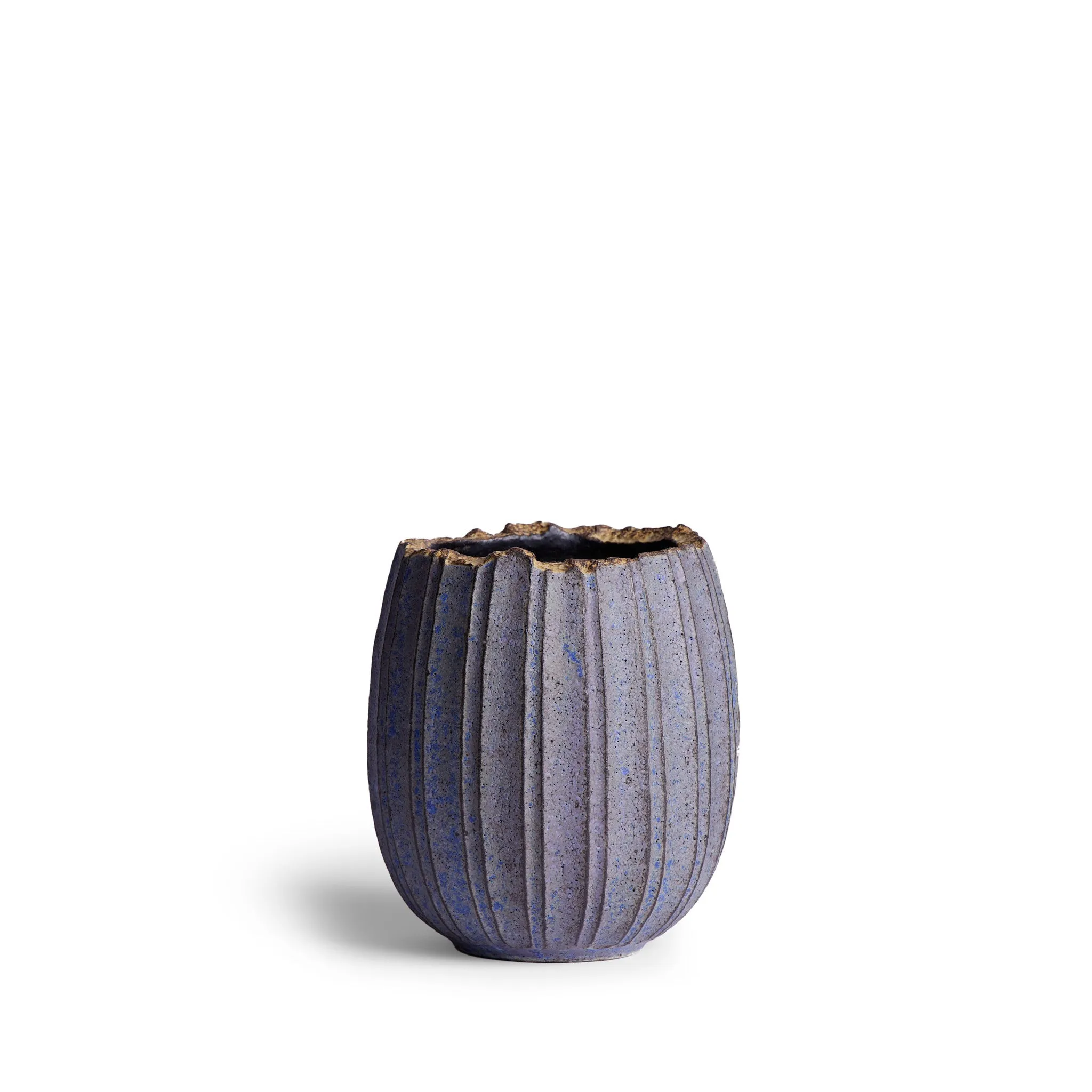 #10 Medium Indigo Imperfection Vessel