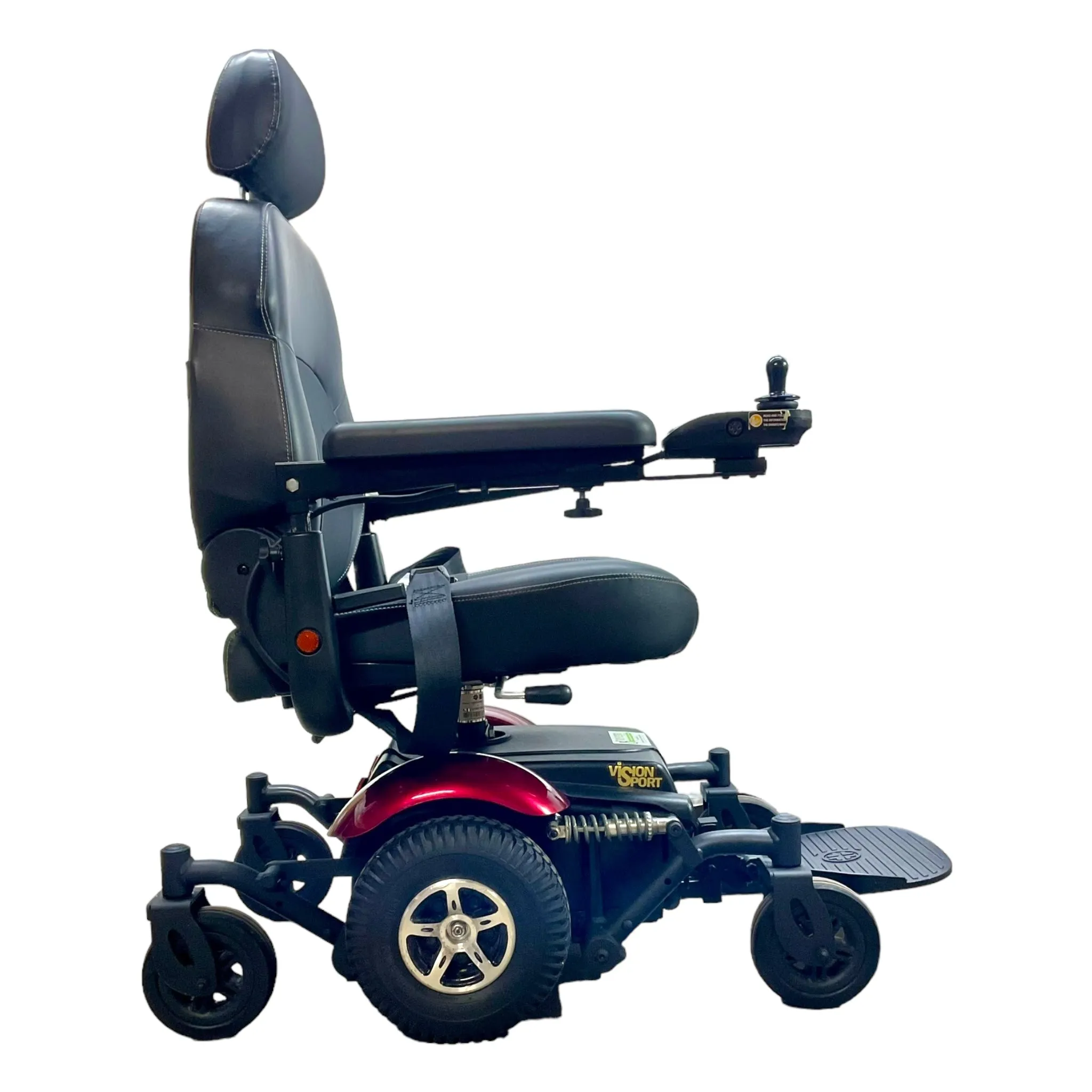 2019 Merits Vision Sport Power Wheelchair with Swiveling Seat | 20 x 18 inch Seat | Folding & Reclining Backrest