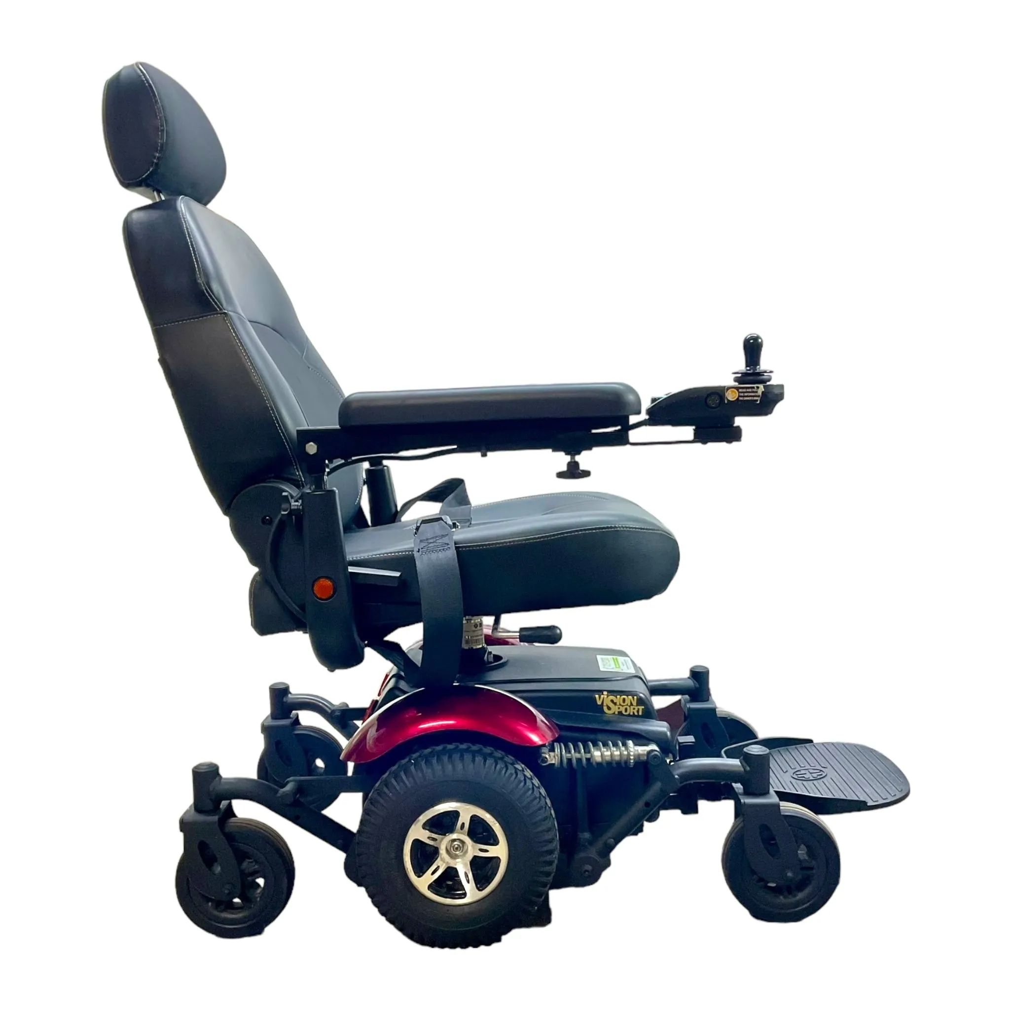 2019 Merits Vision Sport Power Wheelchair with Swiveling Seat | 20 x 18 inch Seat | Folding & Reclining Backrest