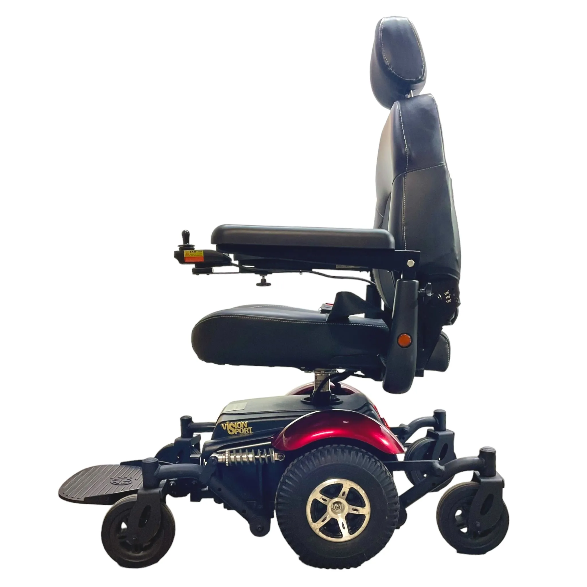 2019 Merits Vision Sport Power Wheelchair with Swiveling Seat | 20 x 18 inch Seat | Folding & Reclining Backrest