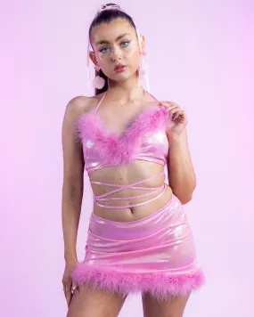 2pc Pink Fairy Dream Skirt Set