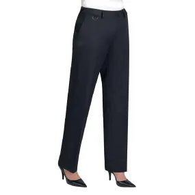 BA054-8 Brook Taverner Ladies Venus Black Waiting Trousers Size 8