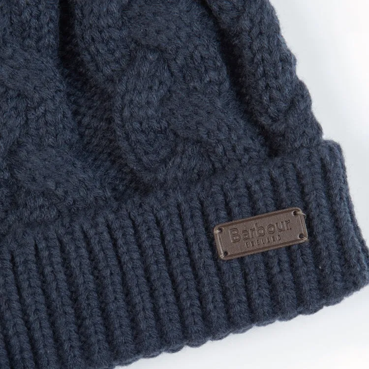 Barbour Highgate Cable Beanie and Scarf Gift Set