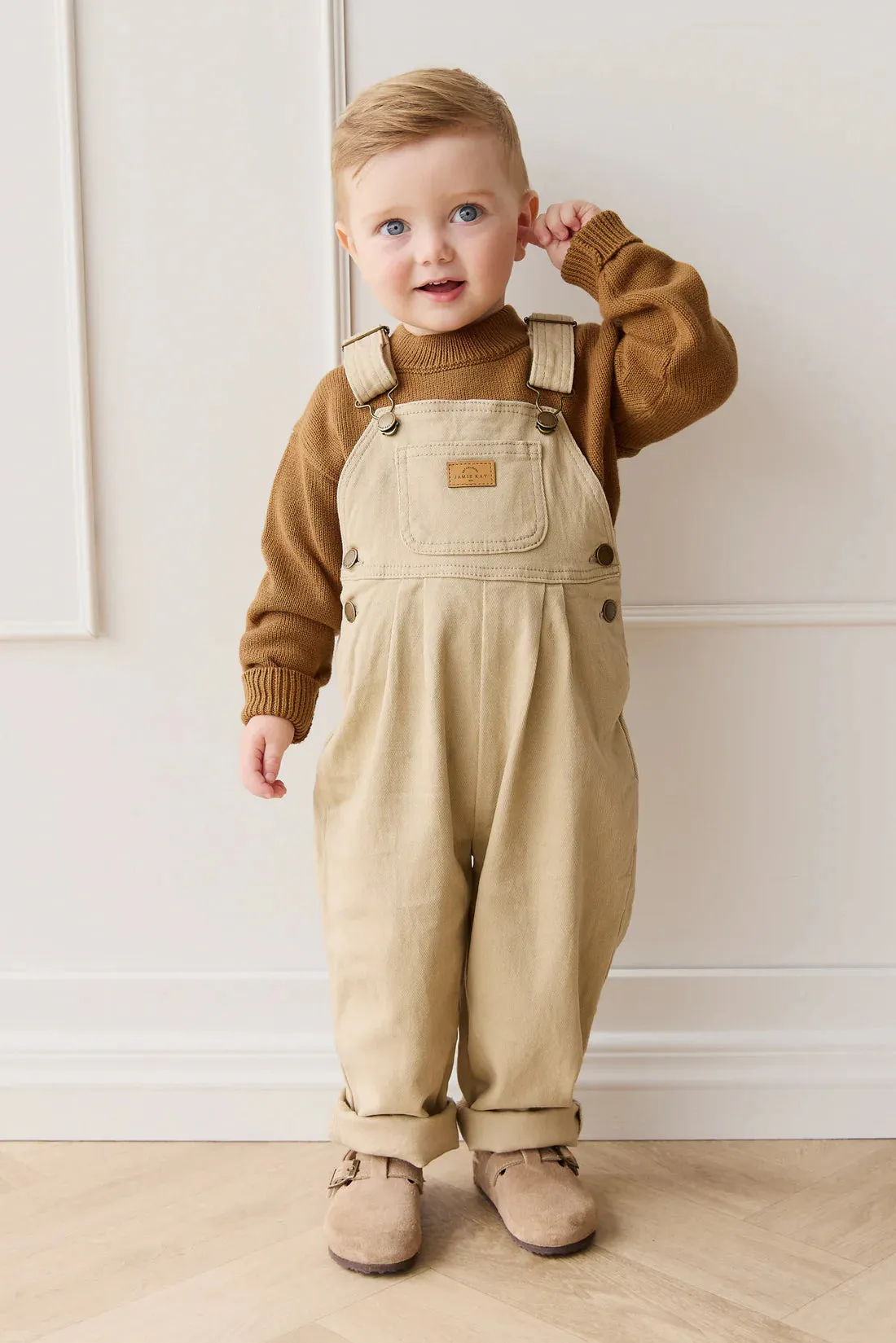 Blair Twill Overall - Hay | Jamie Kay