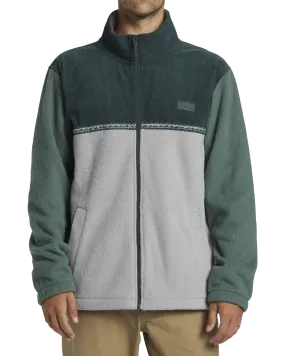 Boundary Trail Zip Fleece Jacket in Forest Green