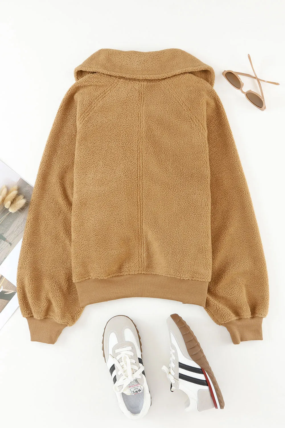 Brown Fleece Jacket