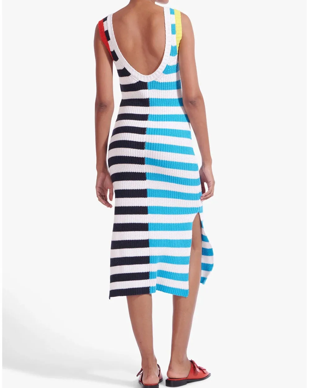 Captain Stripe Knit Seashore Dress