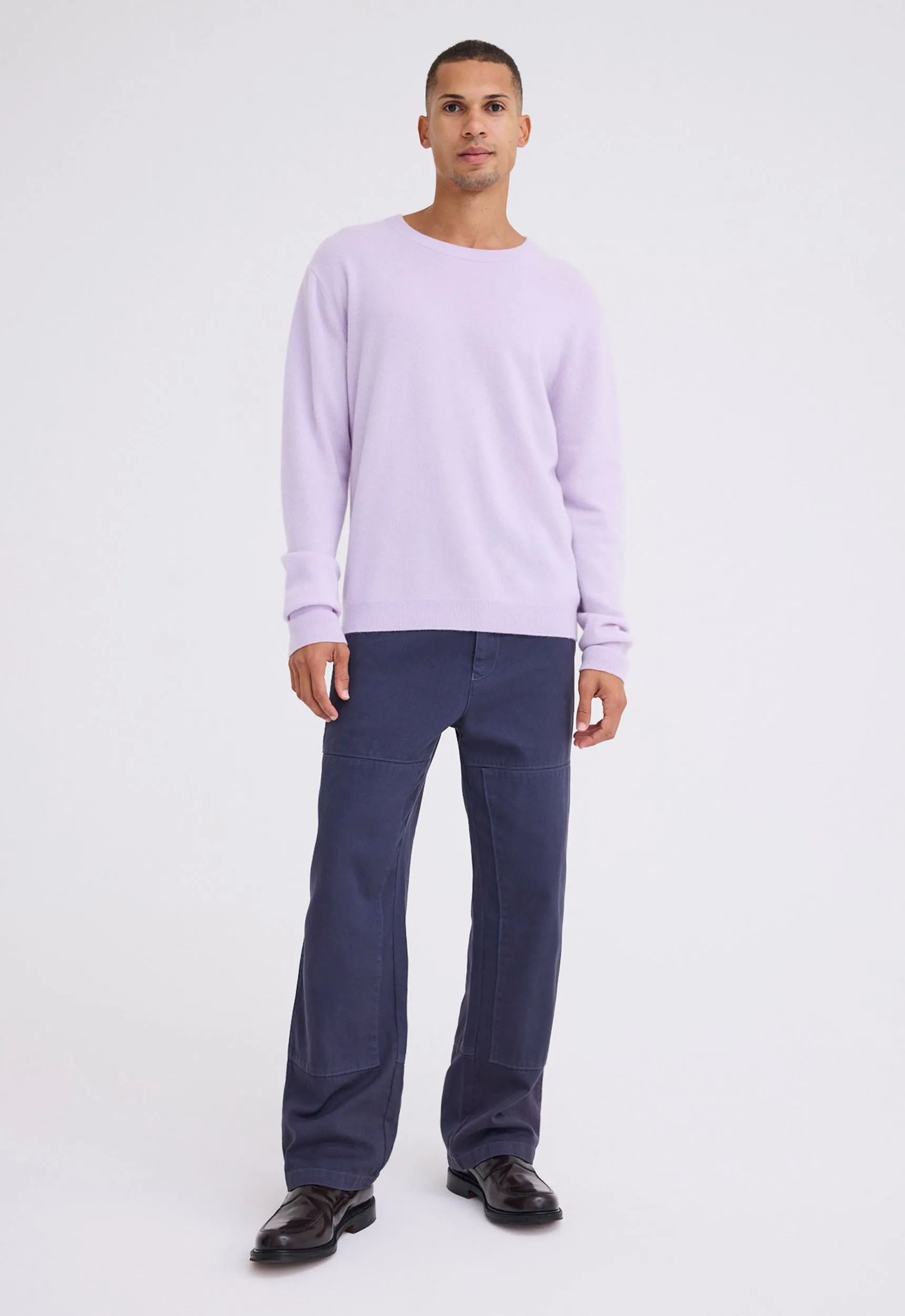 Card Wool Cashmere Sweater - Bloom Lilac