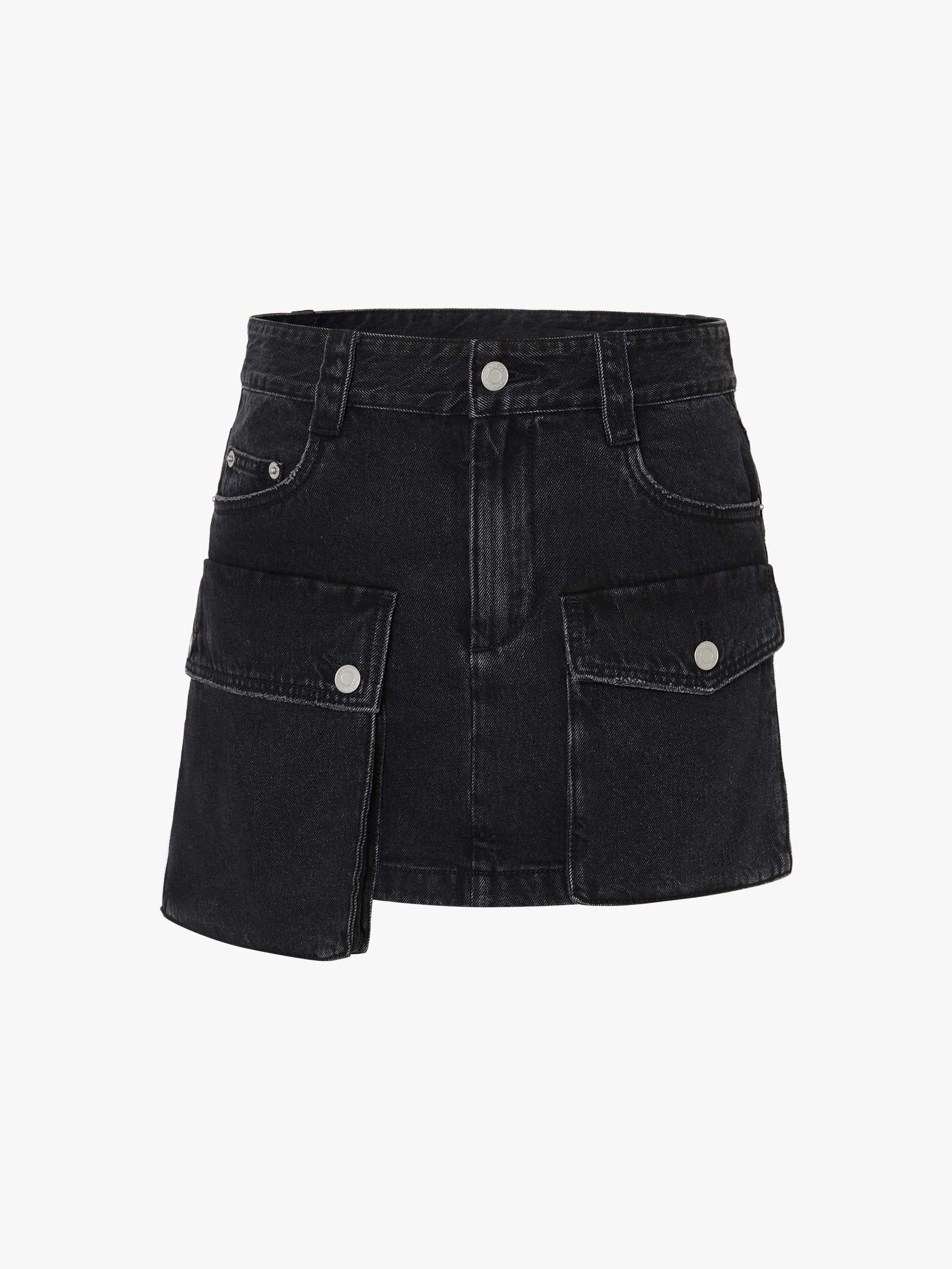 Cargo Pocket Mini Skirt