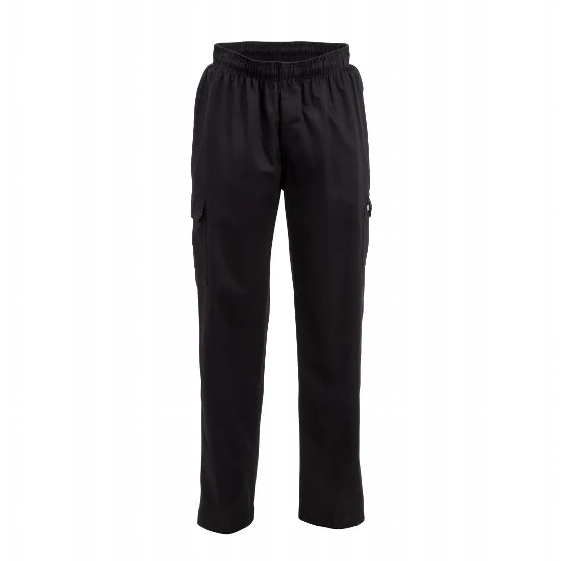 Chef Works Unisex Classic Fit Cargo Chefs Trousers Black XS - B222-XS