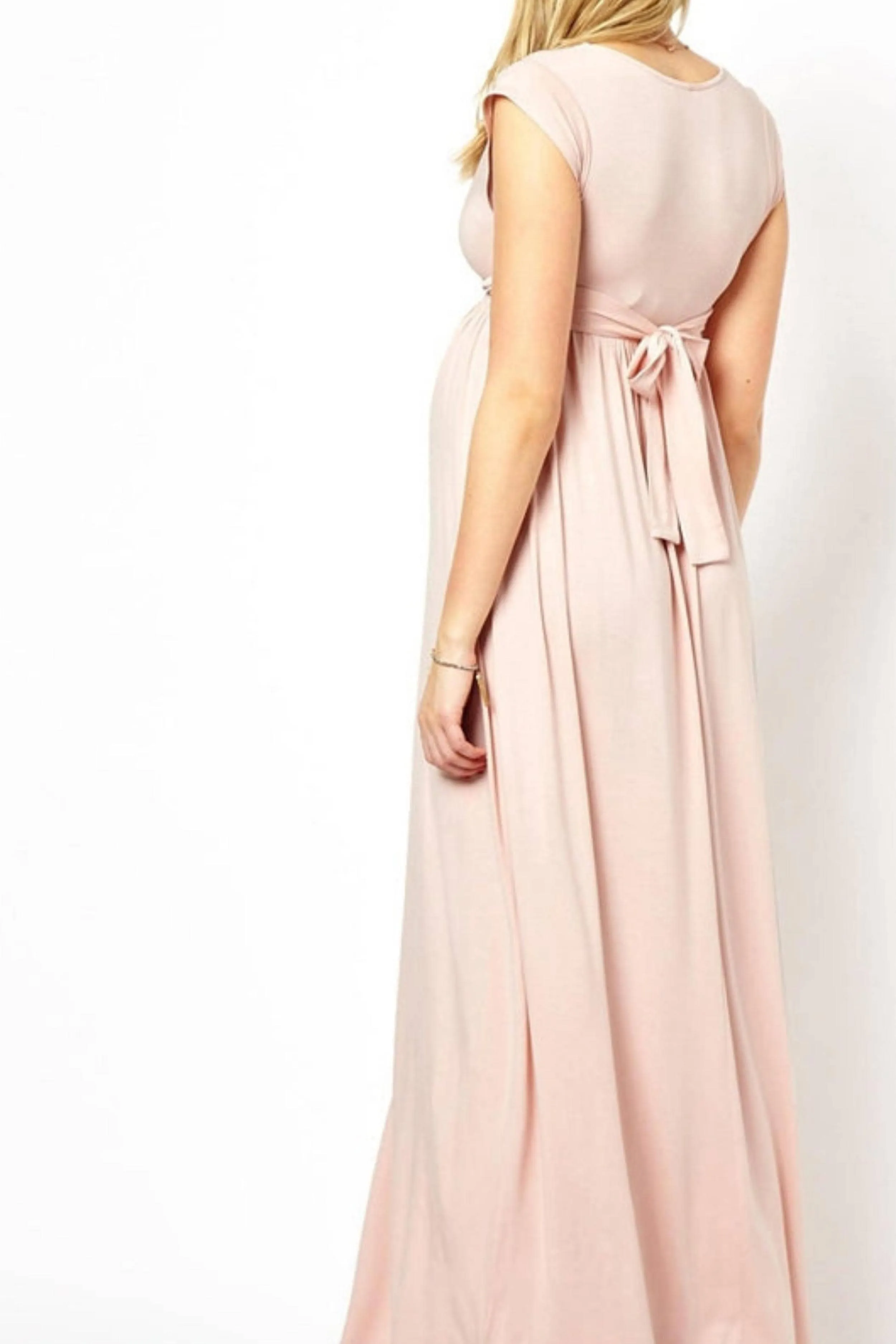 Chelsea Cotton Maxi - Blush Pink