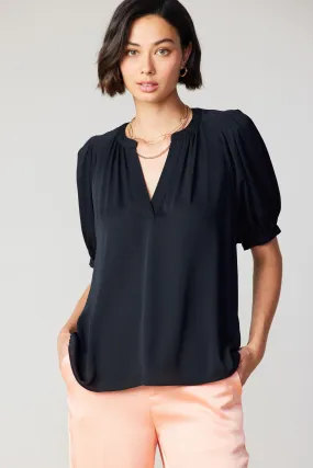 Classic V Neck Blouse