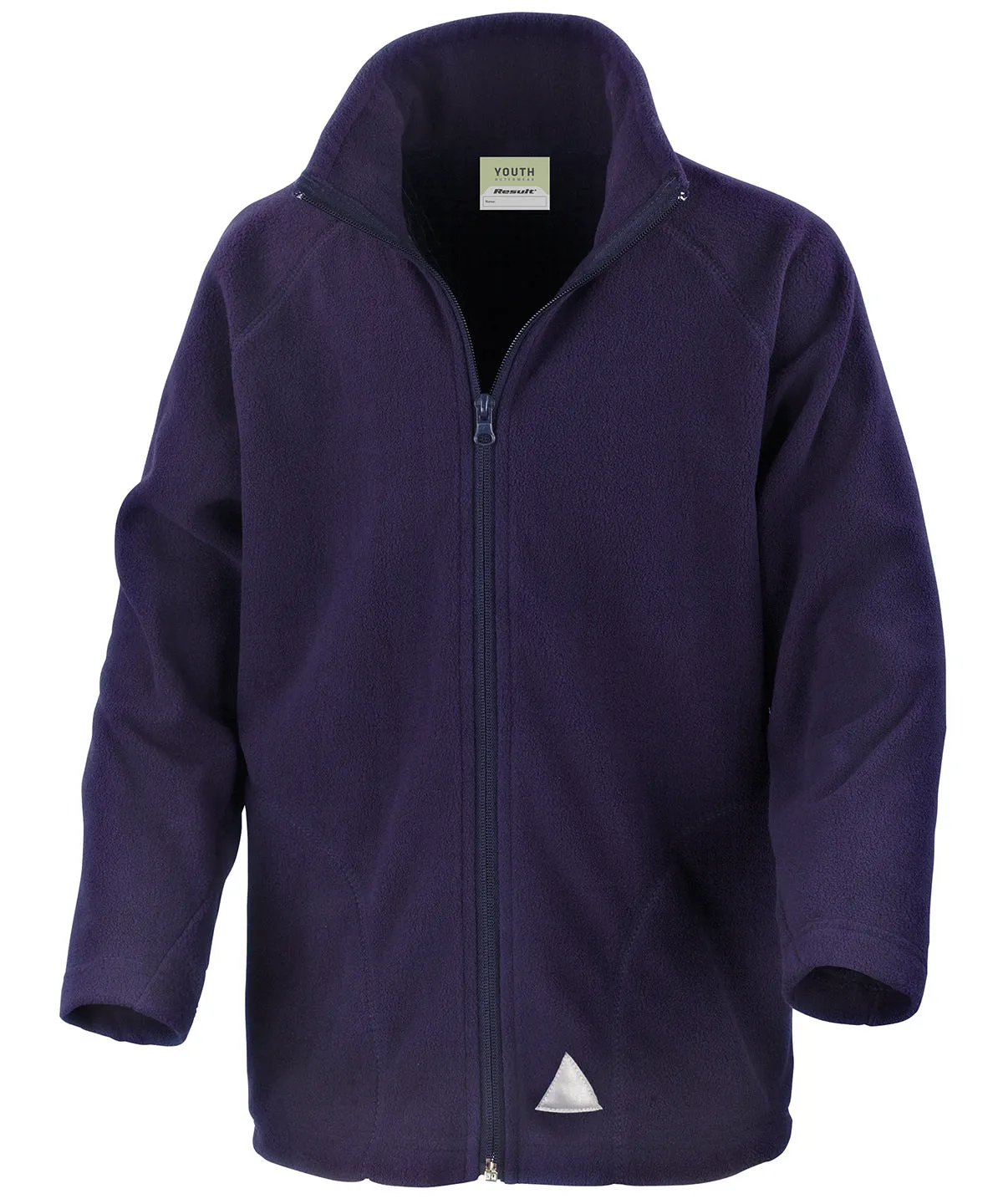 Core junior microfleece jacket | Navy