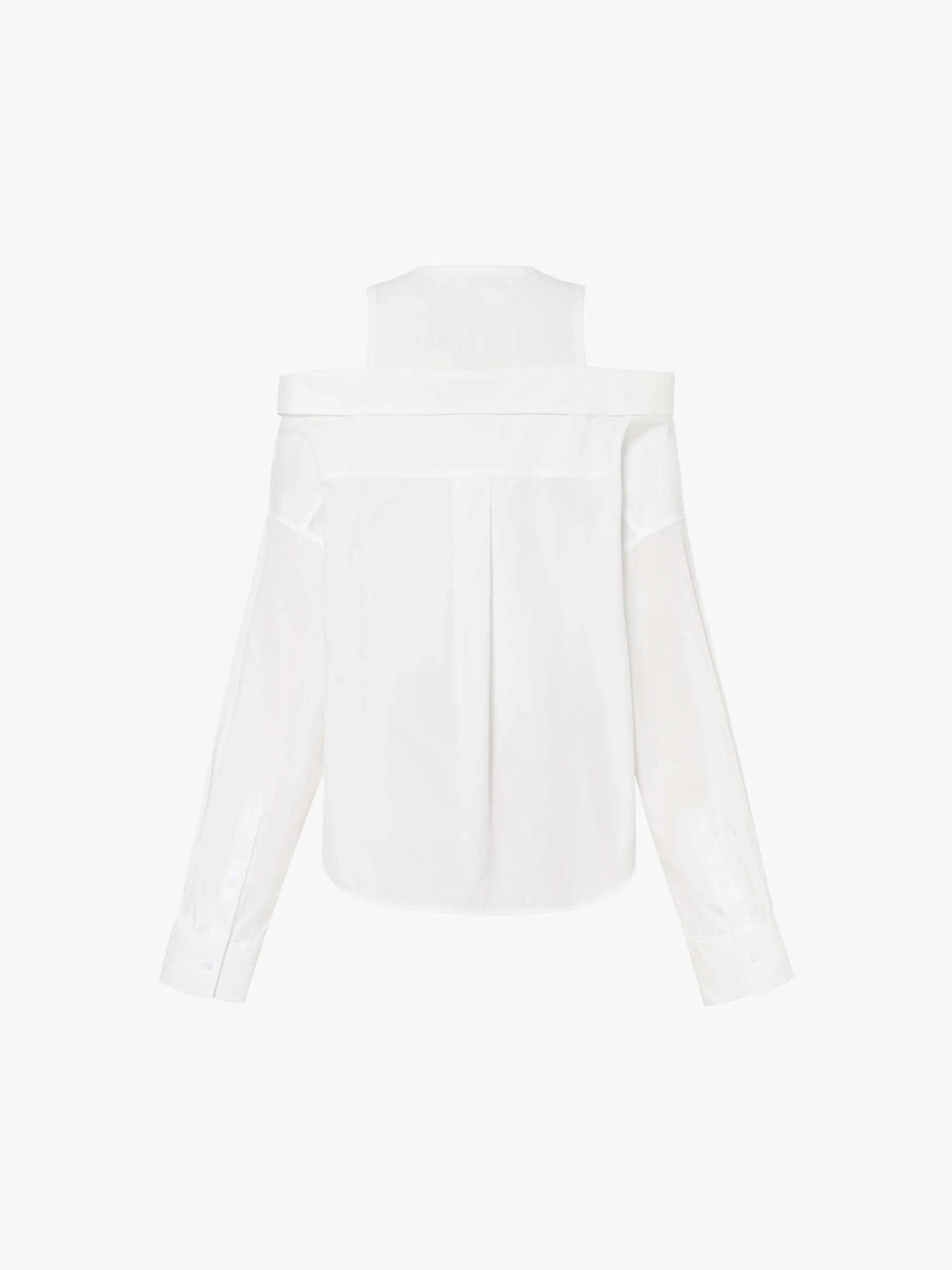 Cut Shoulder Paneled Top