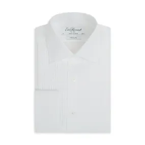 Dempsey White Pleated Dress Shirt