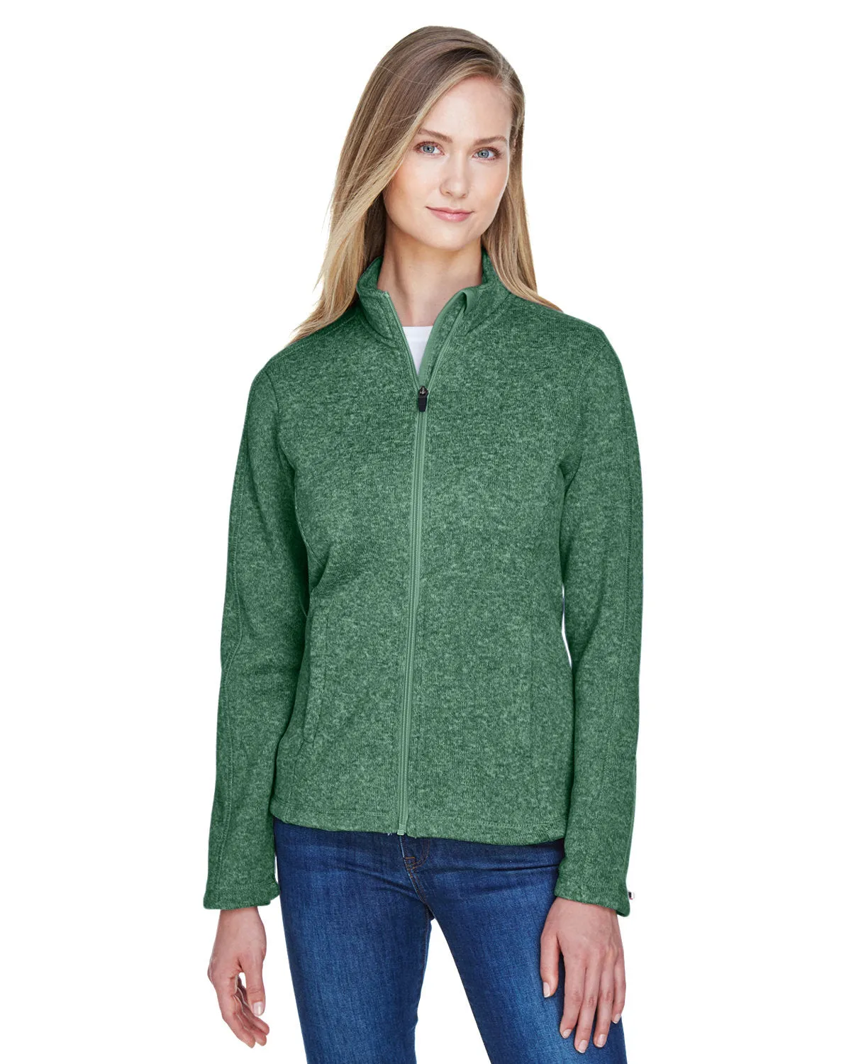 Devon & Jones Ladies' Bristol Full-Zip Sweater Fleece Jacket DG793W