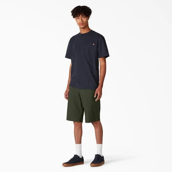 Dickies Skateboarding Slim Fit 11" Shorts Olive Green