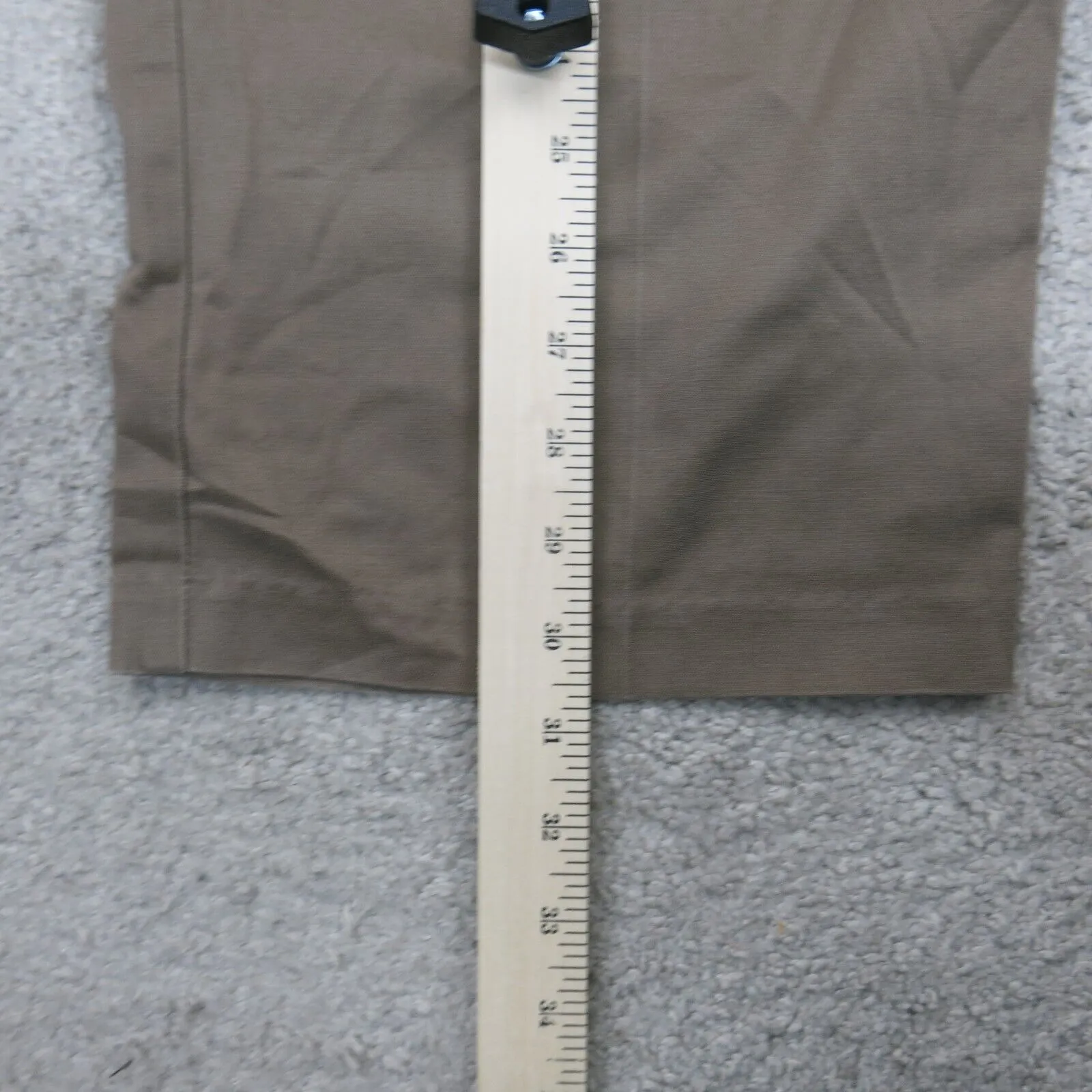 Dockers D3 Mens Chino Pant Wide Leg Mid Rise Cotton Pockets Brown Size W36XL32