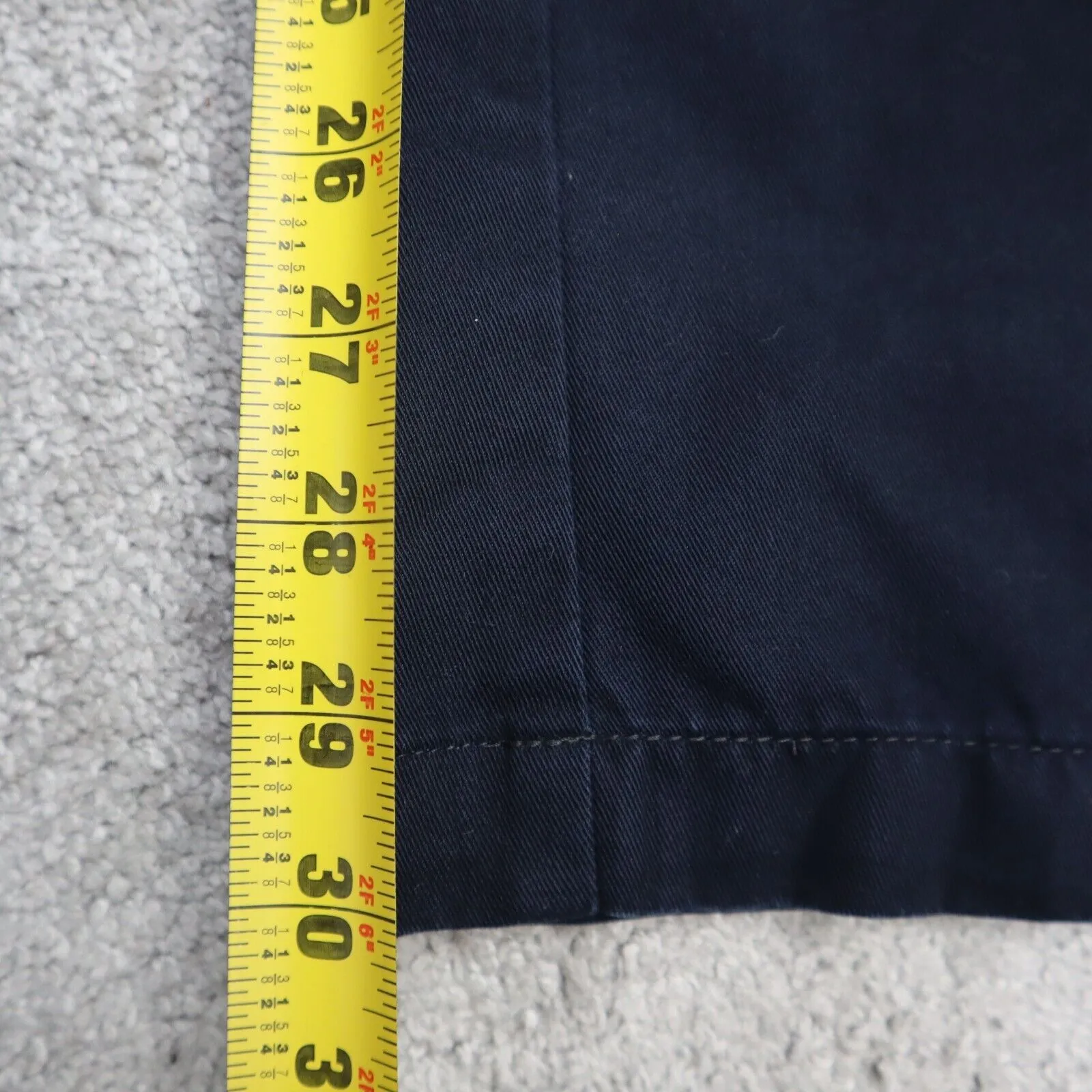 Dockers Mens Straight Leg Chino Pant Mid Rise Pockets Blue Size W38XL32