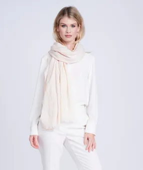 Dominique Scarf  - Cream