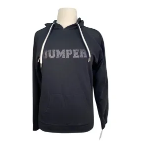 Equine & Design 'Jumper' Hoodie in Black - Women's Large