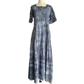 Faded Blue Maxi Dress - S