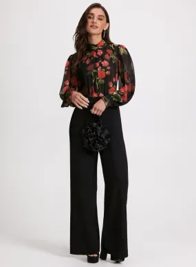 Floral Illusion Jumpsuit