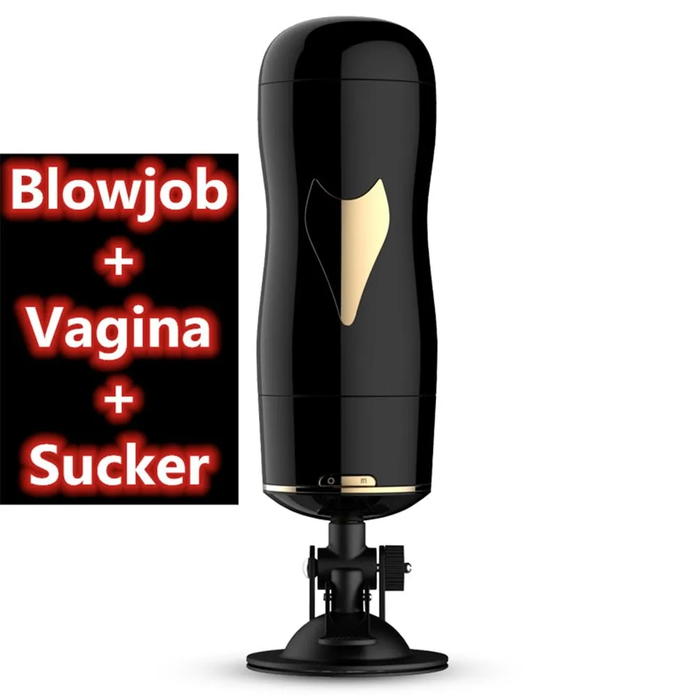 Fox Blowjob Dual Mode Male Masturbator Sex Toys