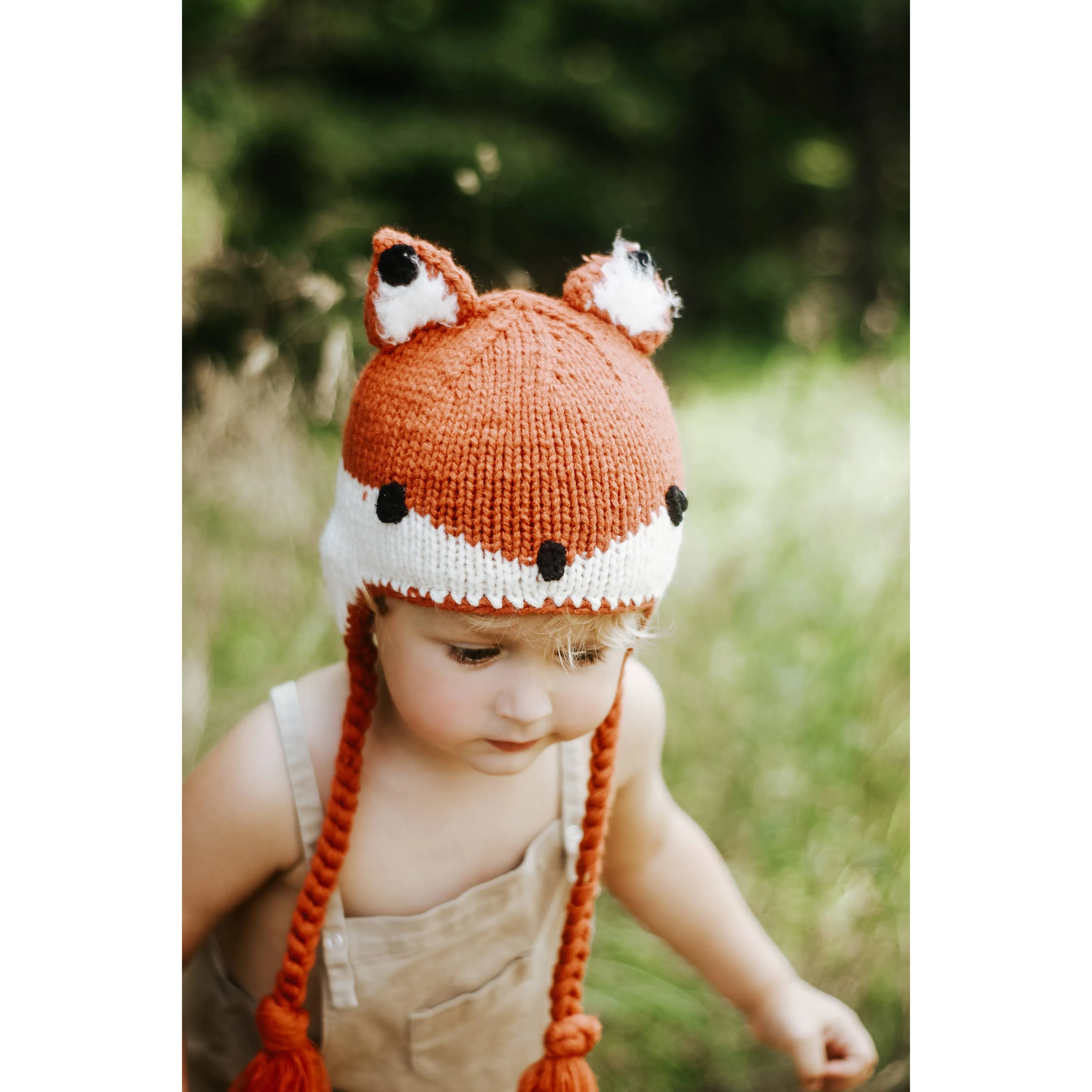 Fox Earflap Beanie Hat-Huggalugs