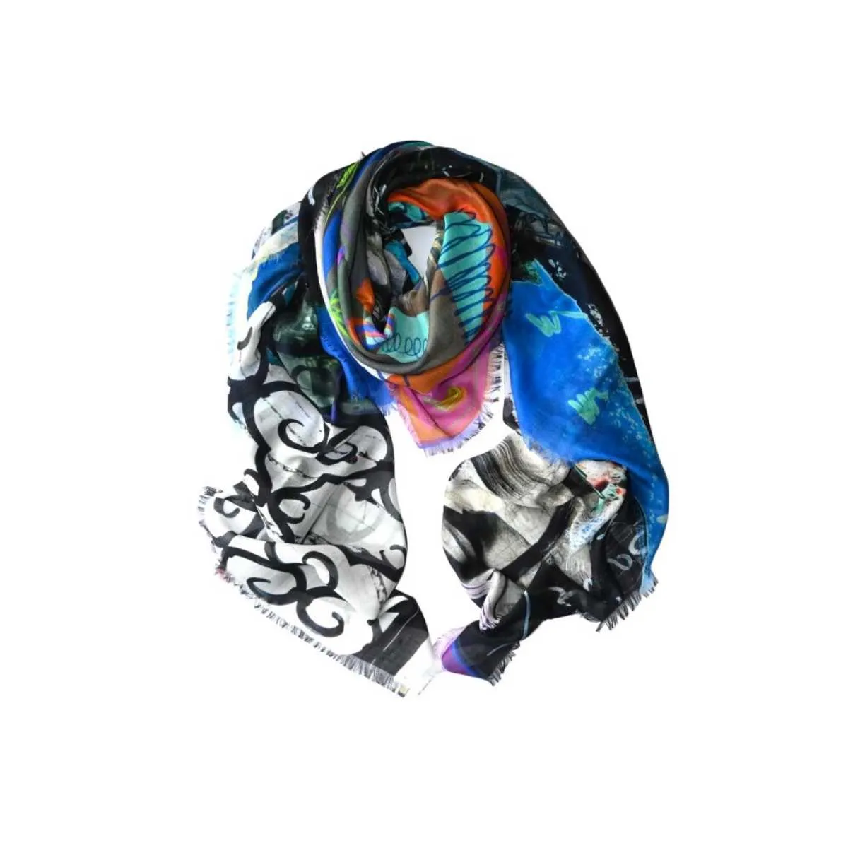 Garden Party Silk Modal Scarf