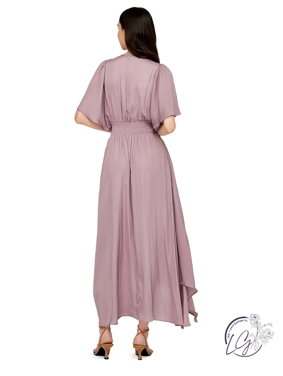 Graceful Asymmetry Maxi Dress