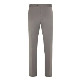 Grey Wool Twill Trouser