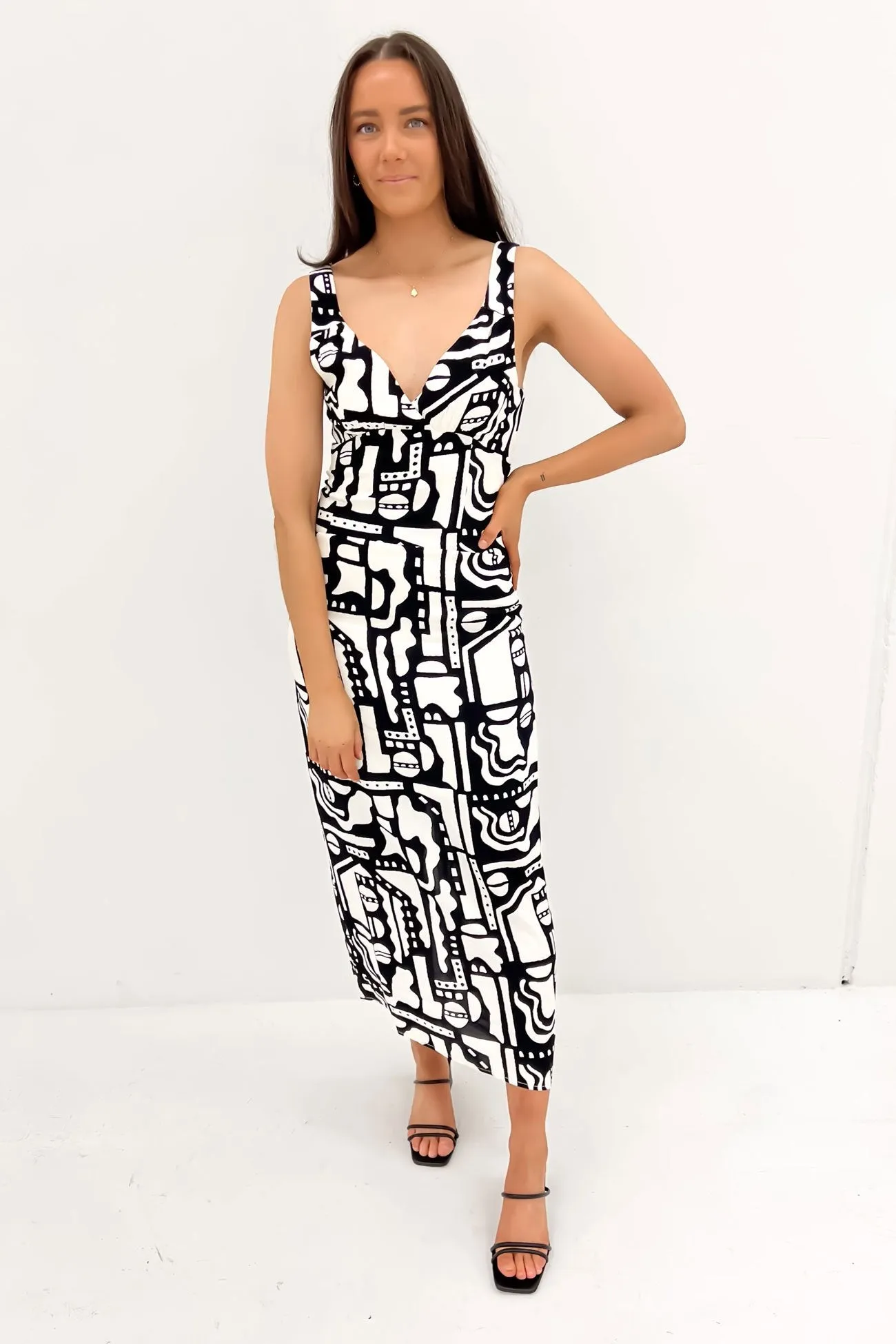 Imani Maxi Dress Print