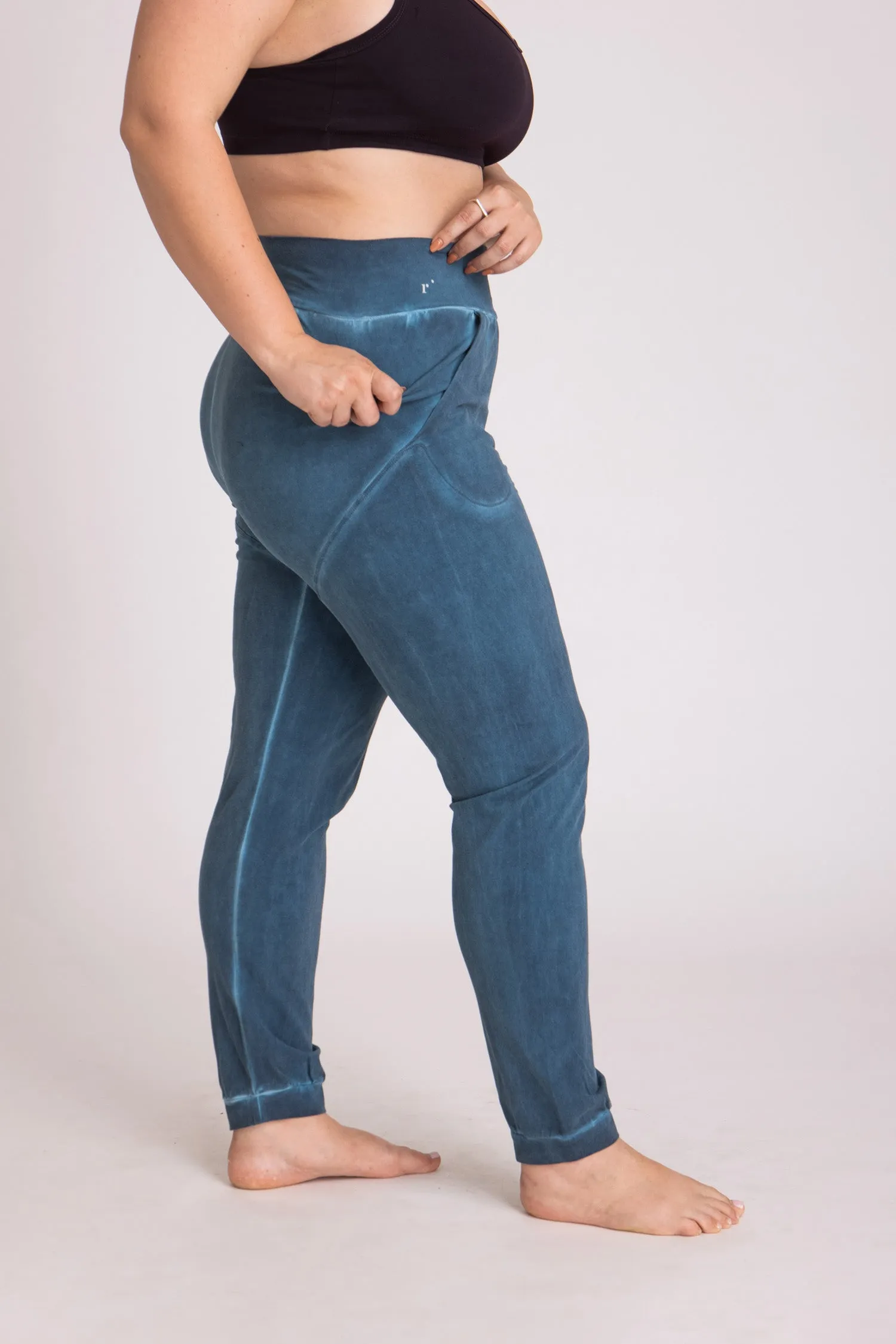 I'mPerfect Stonewash Unisex Slouchy Yoga Pants 25%off