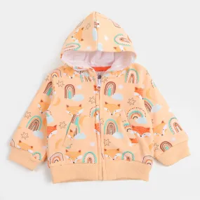 Infant Boys Jacket Fox - Light Orange