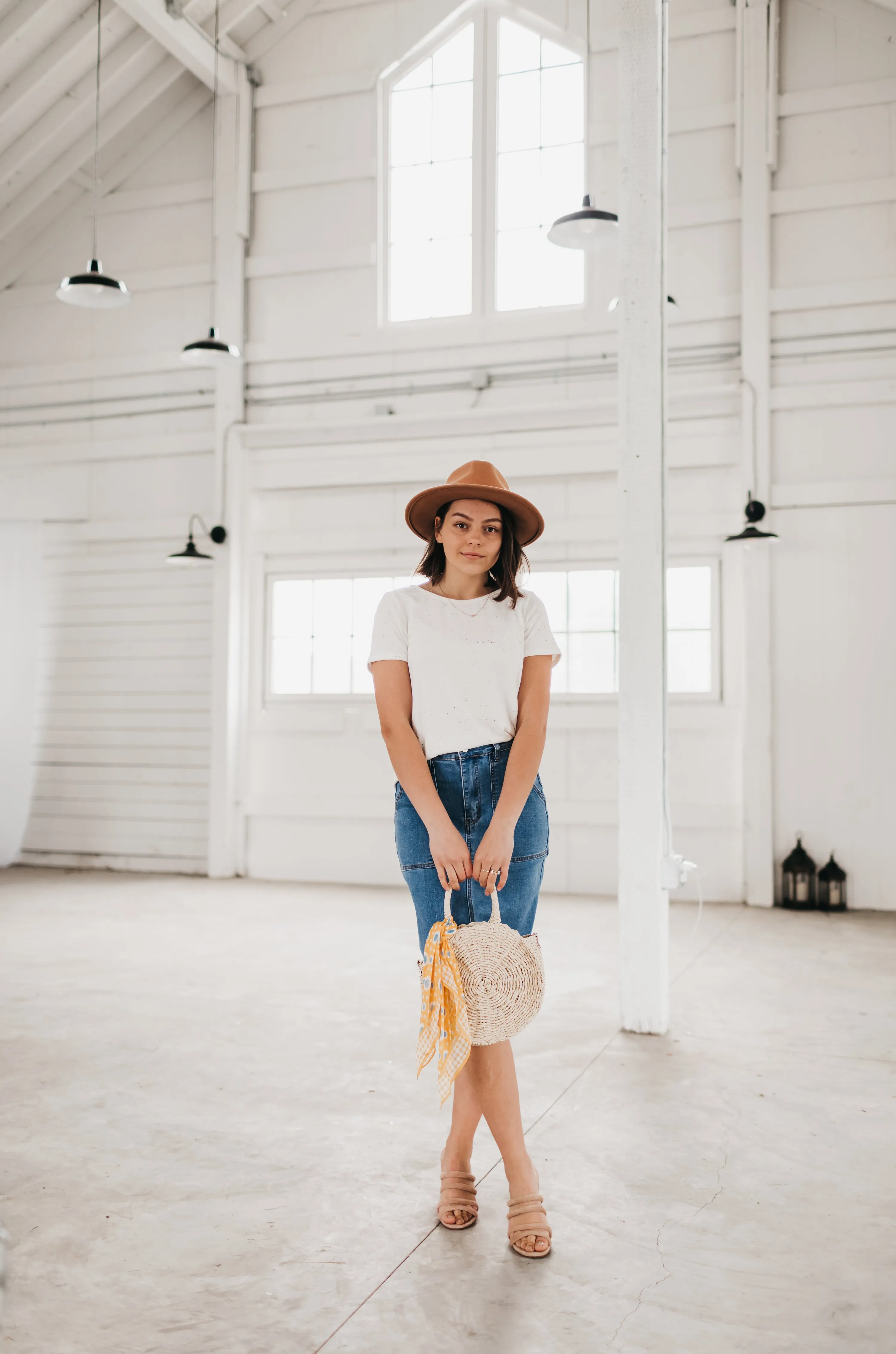 Jackie Denim Skirt