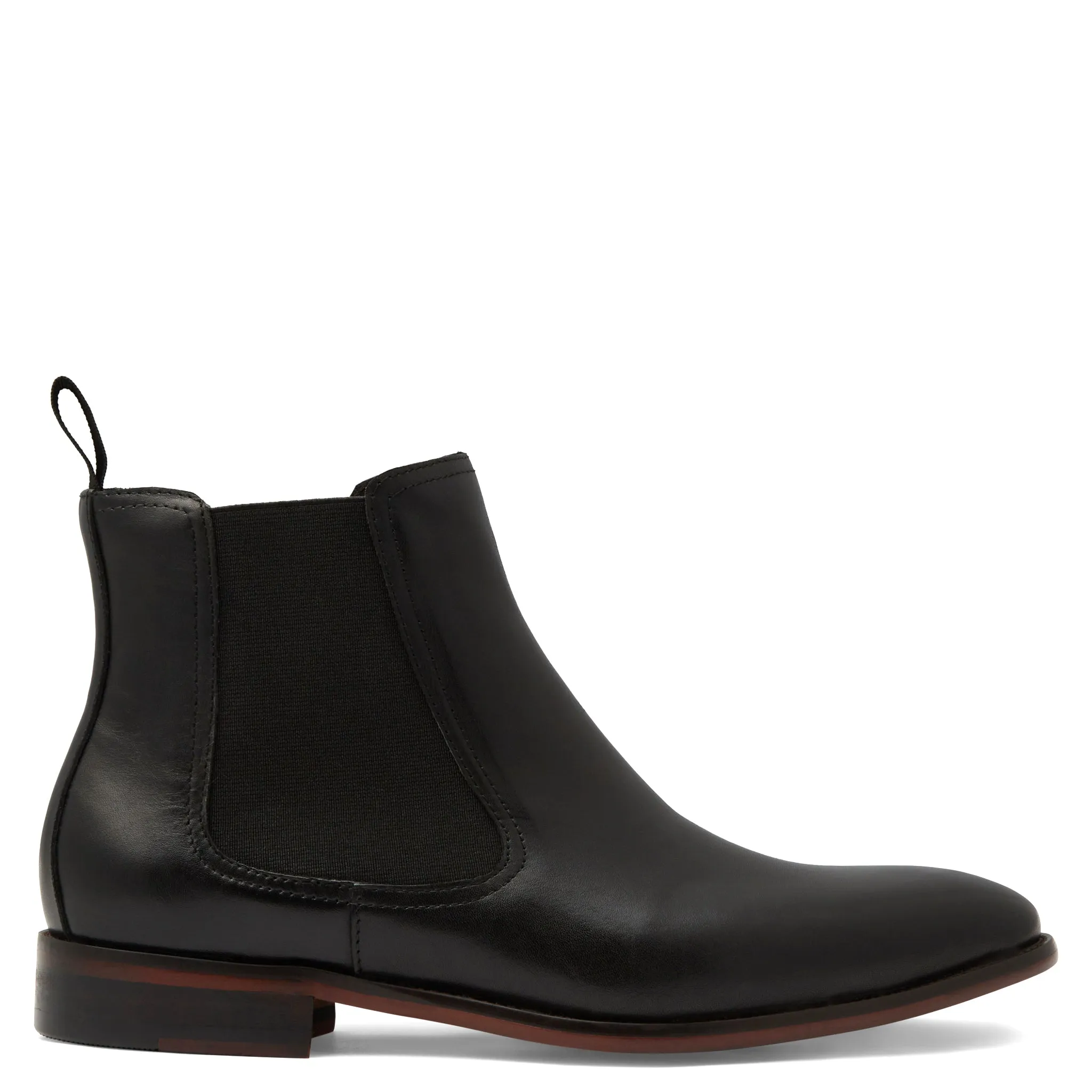 Jason Black Chelsea Boots