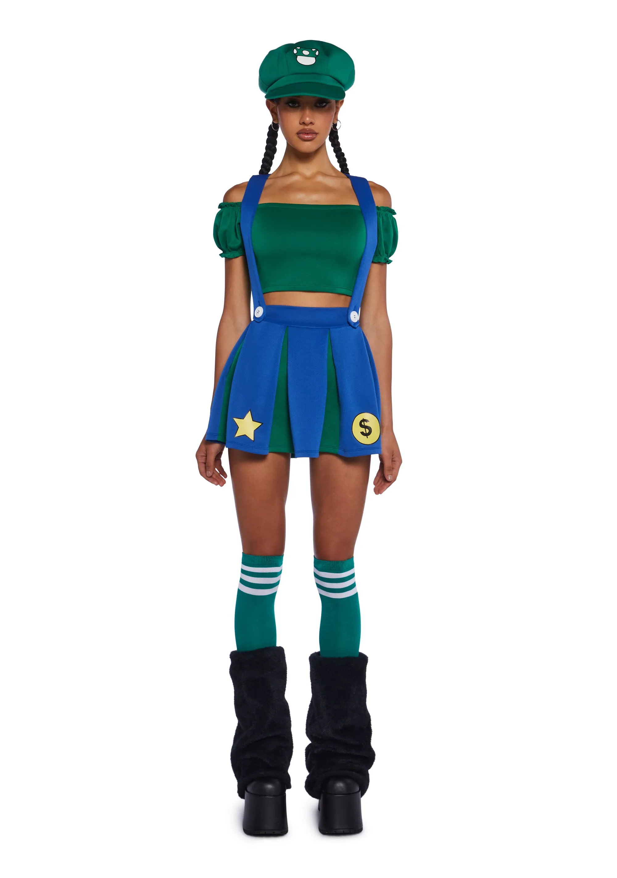 Let's-A Go Cheerleader Costume