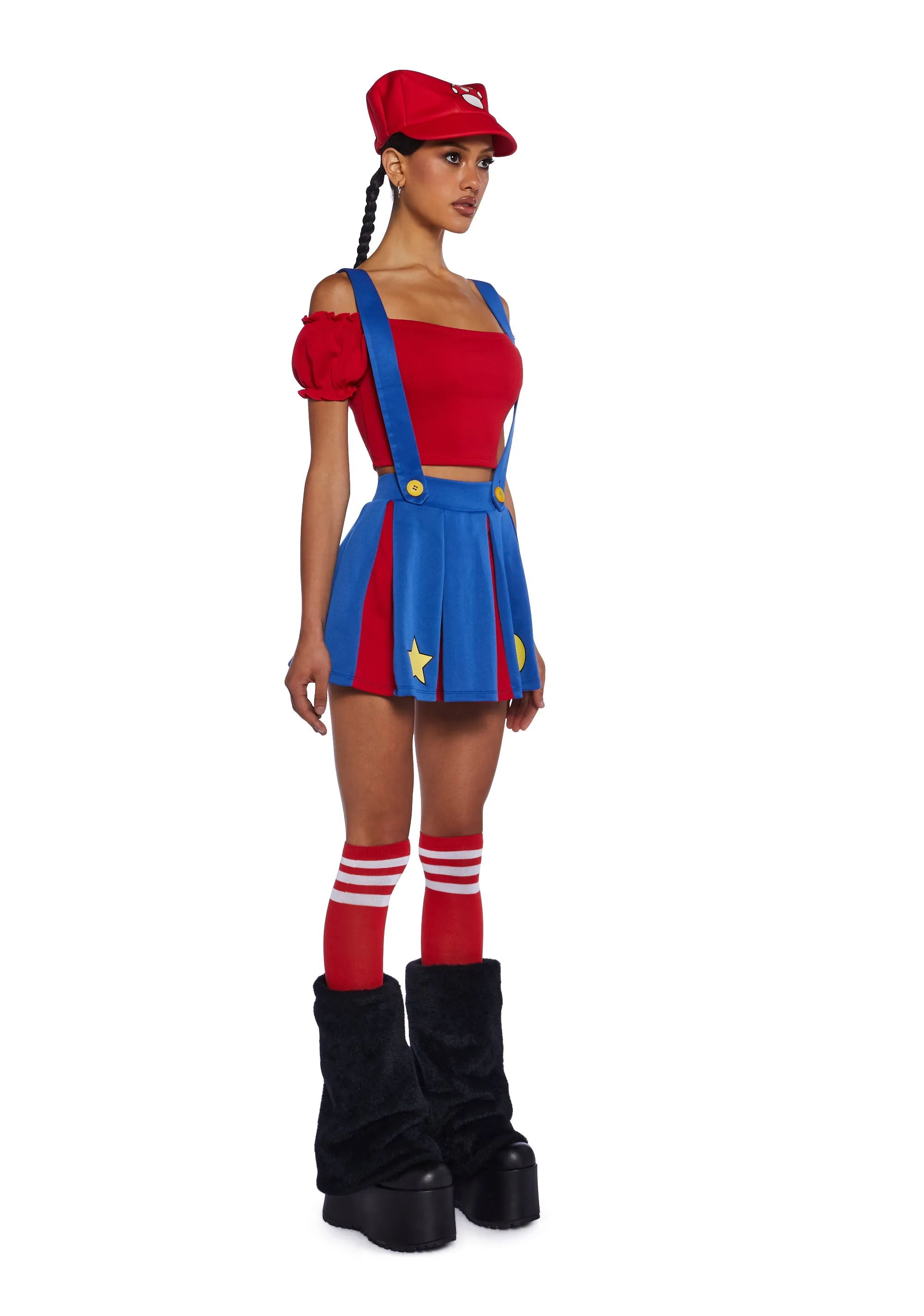 Let's-A Go Cheerleader Costume