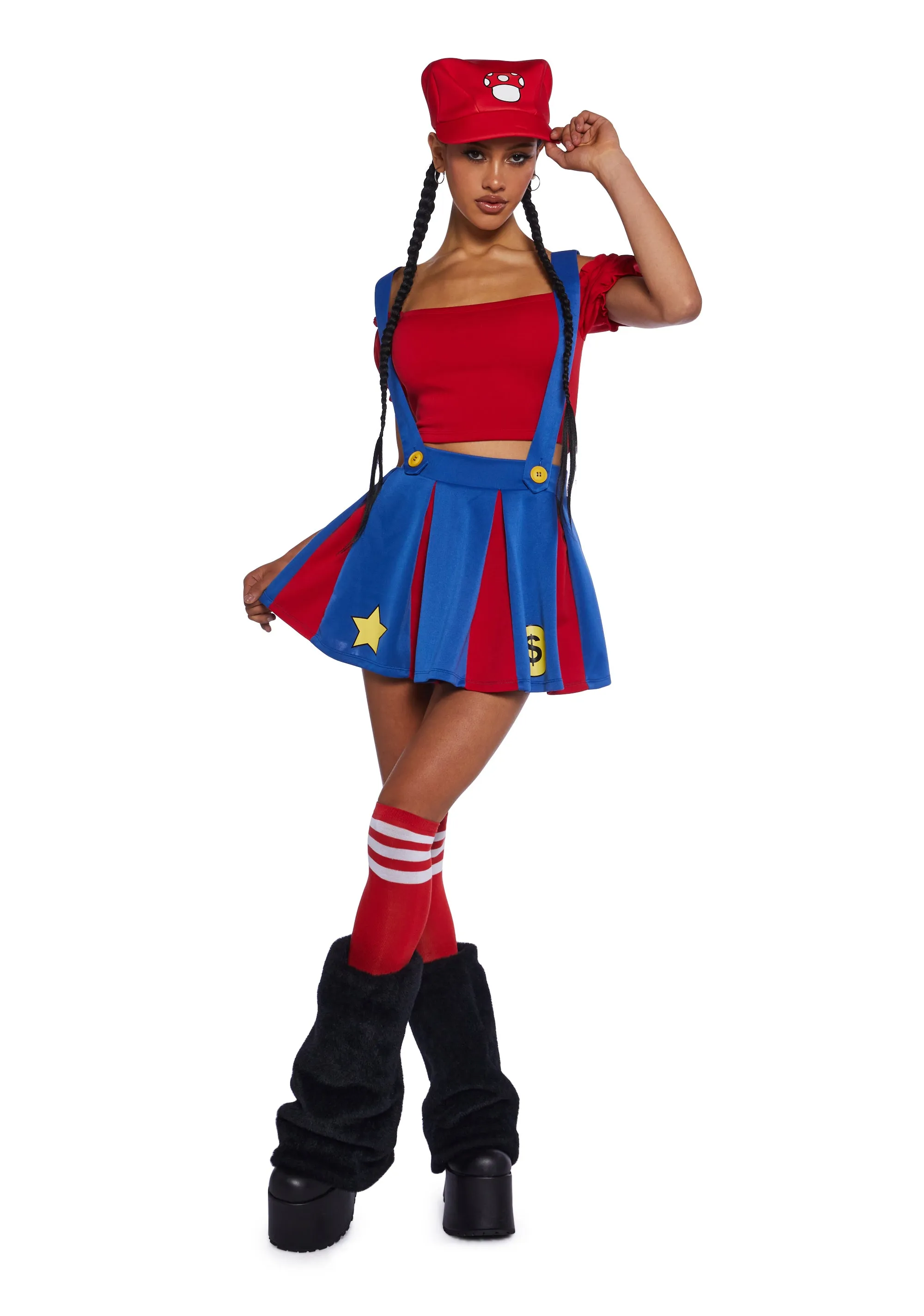 Let's-A Go Cheerleader Costume