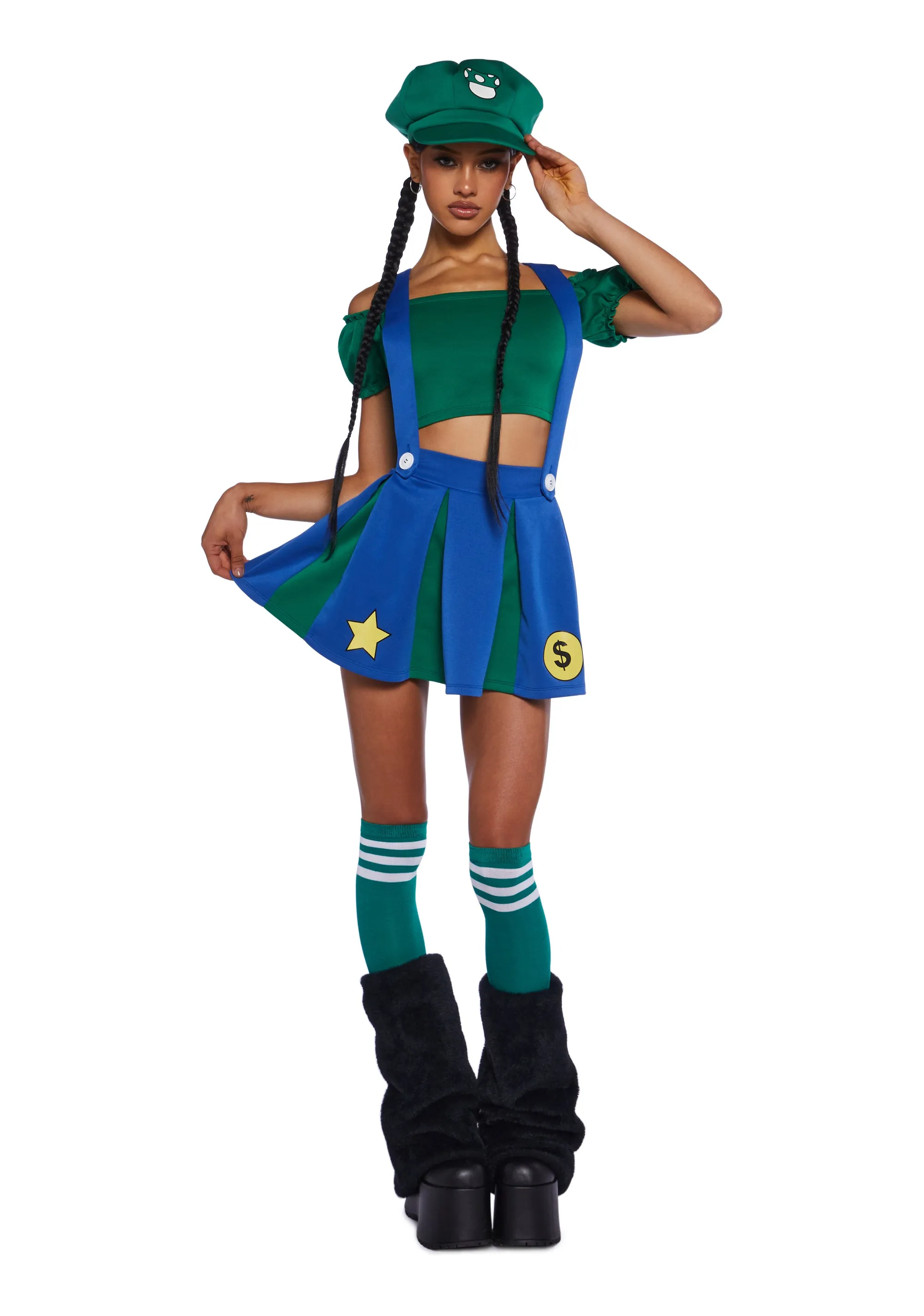 Let's-A Go Cheerleader Costume