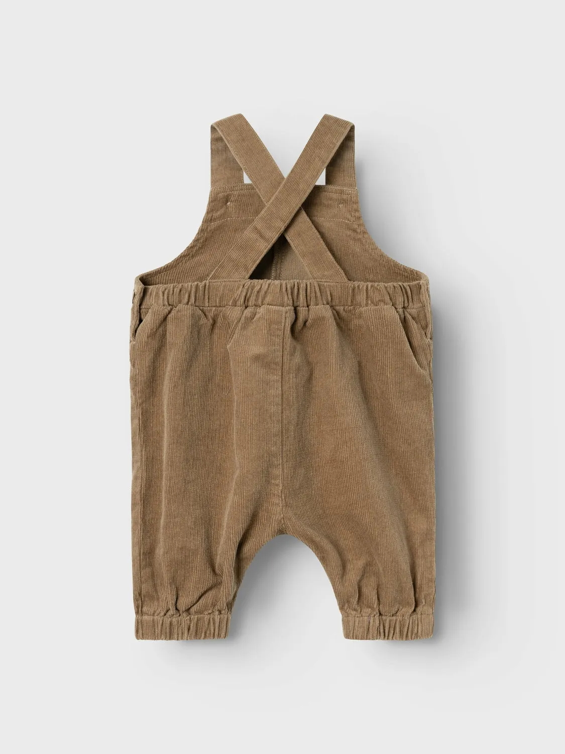 Lil' Atelier Baby OBERT CORD OVERALL - Sepia Tint