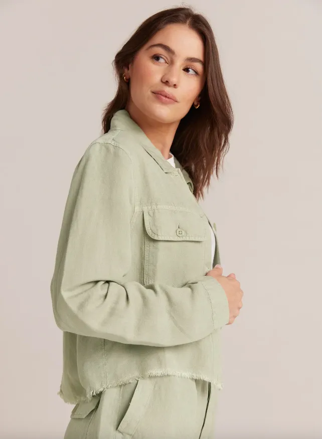 Lily Frayed Hem Jacket