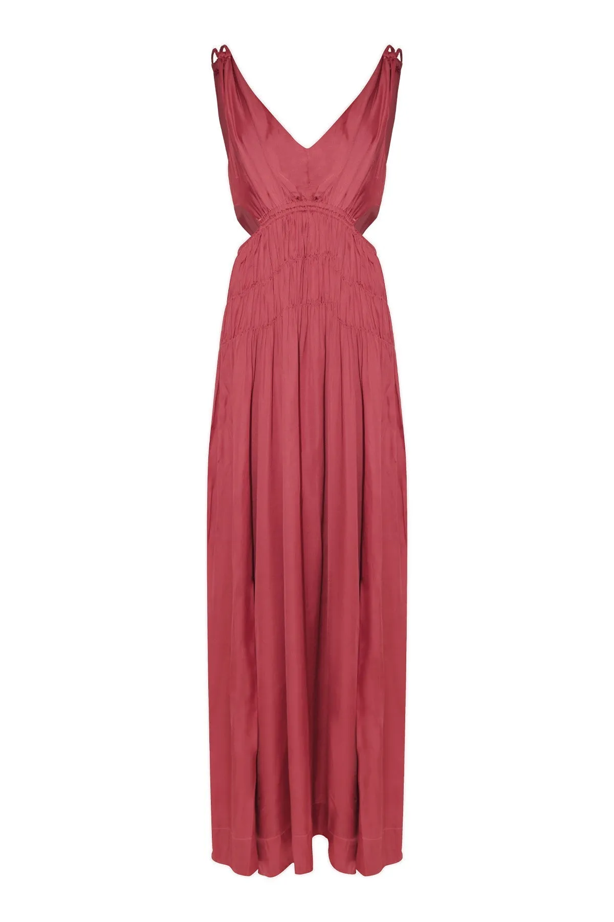 Lollo Long Dress in Red