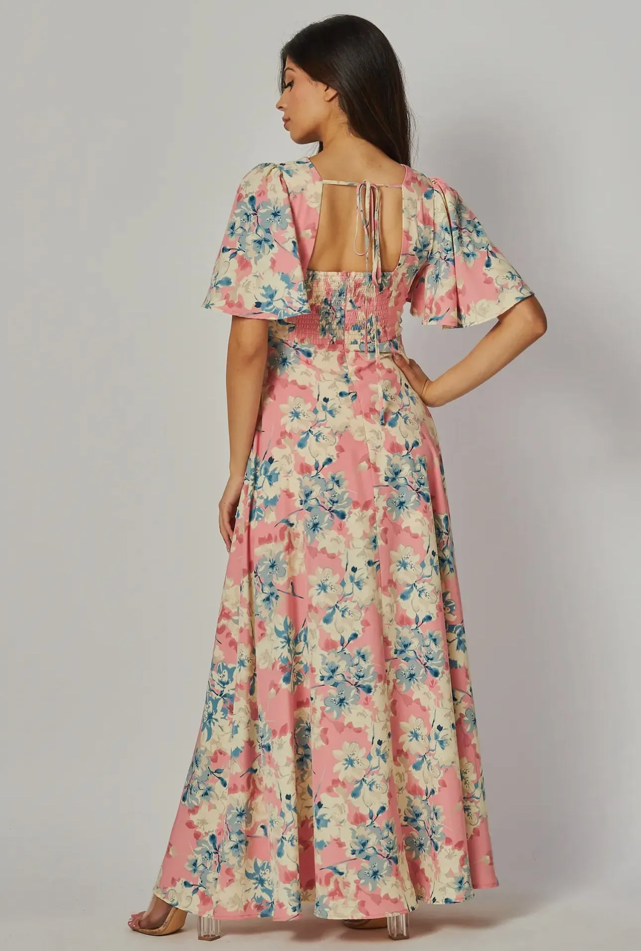 Lovely in Floral  Maxi Dress