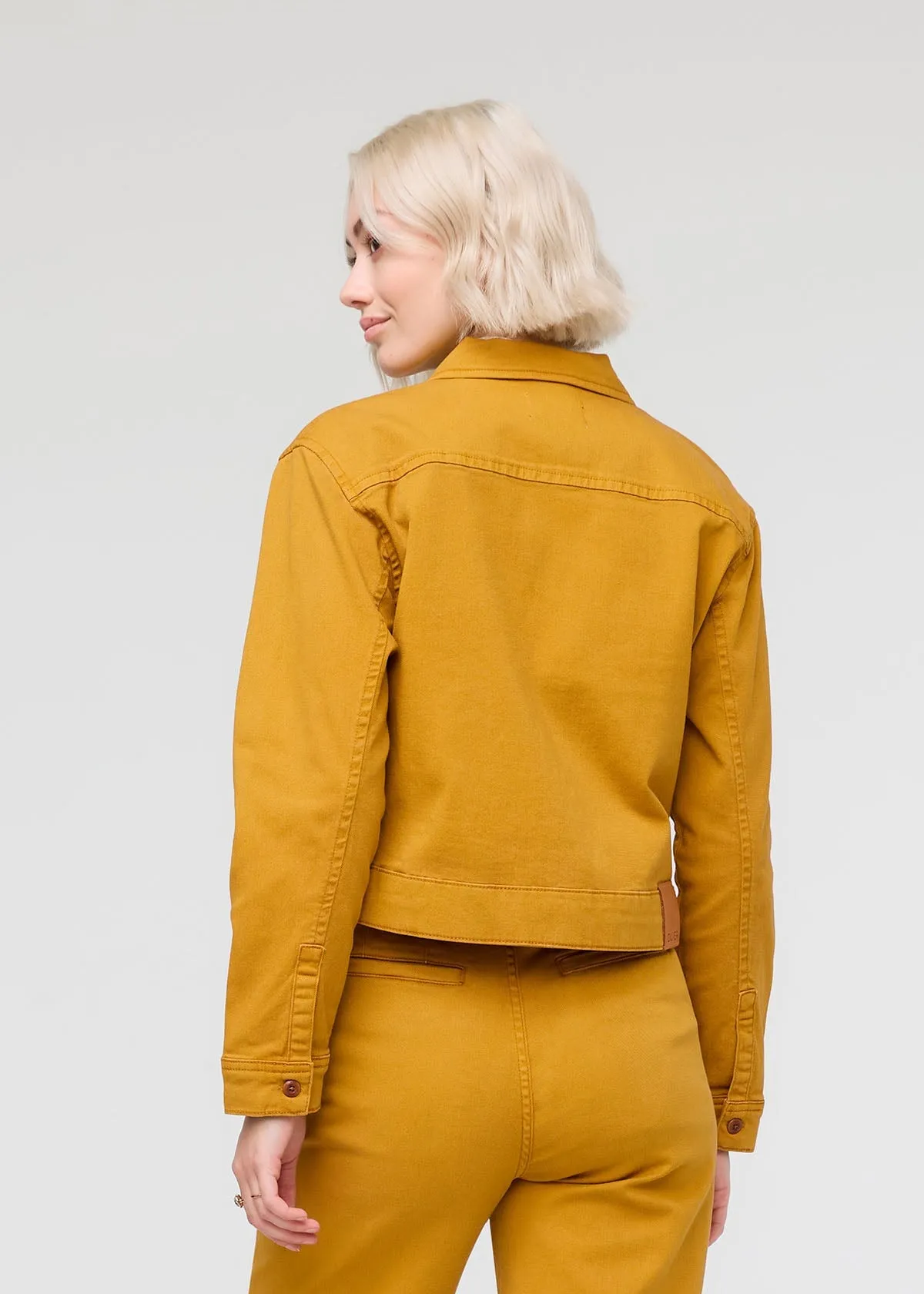 LuxTwill Trucker Jacket - Cider