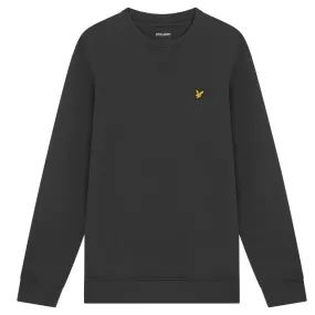 Lyle Scott Branded Gunmetal Pull Over Jumper