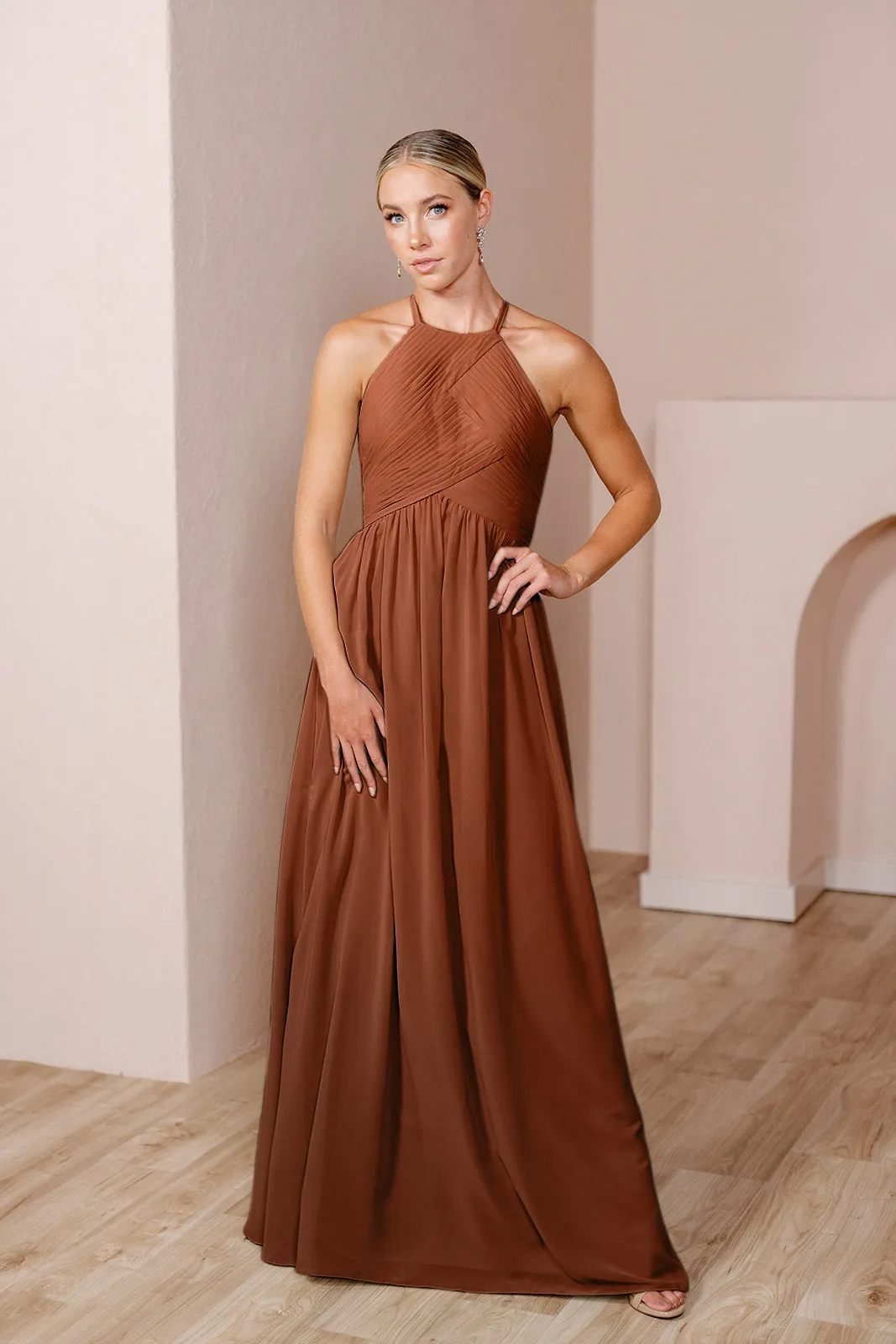 Mackenzie Chiffon Dress | Made To Order