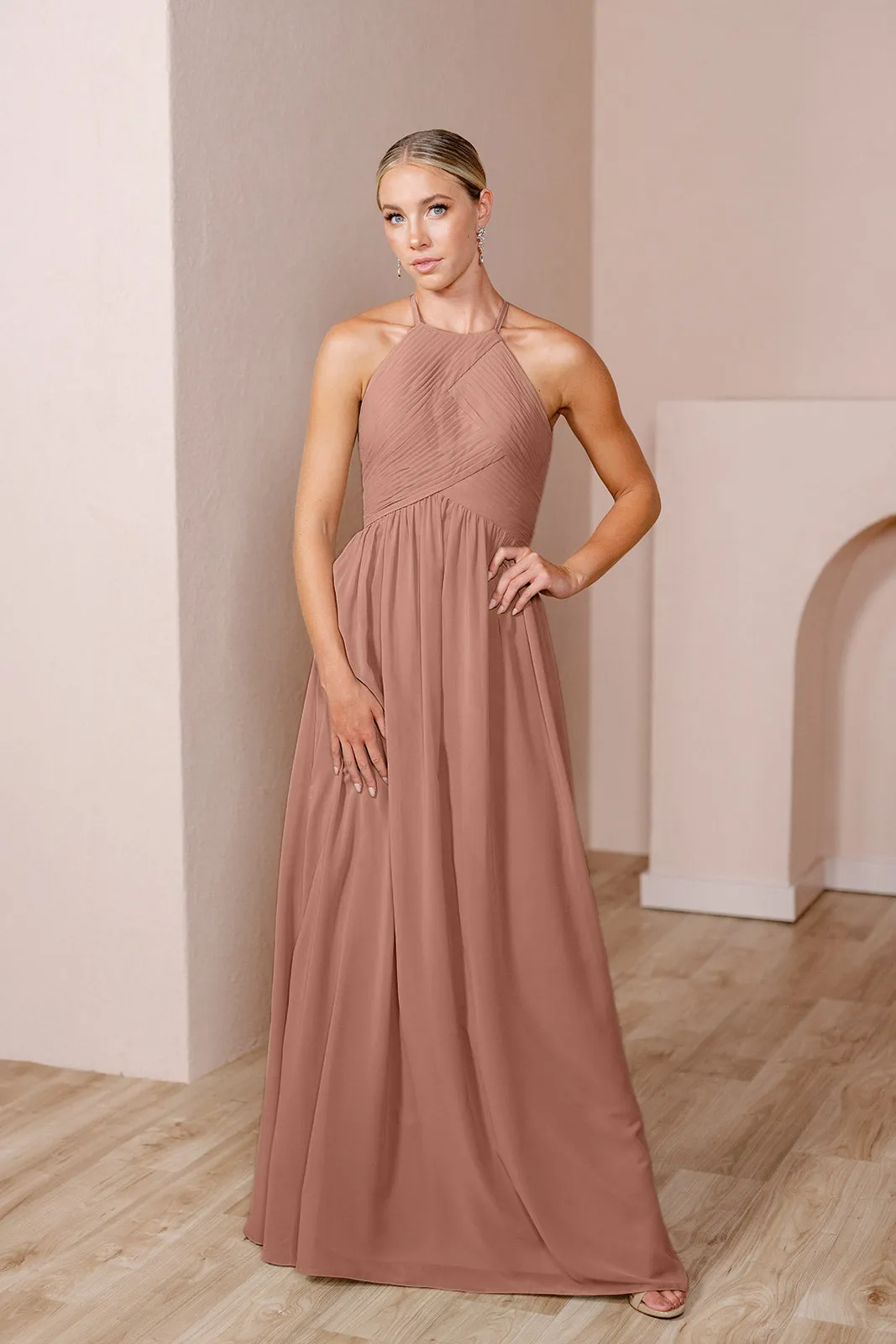 Mackenzie Chiffon Dress | Made To Order