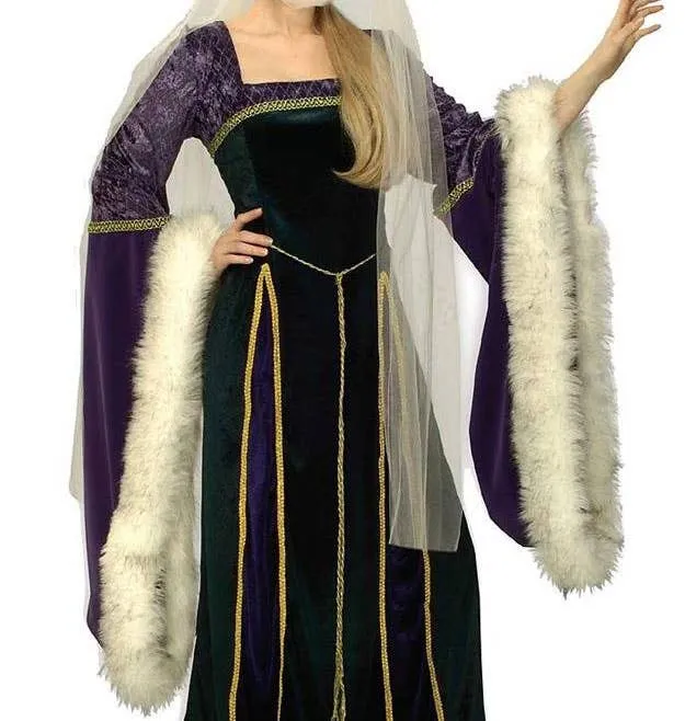 Medieval Lady Deluxe Womens Fancy Dress Costume